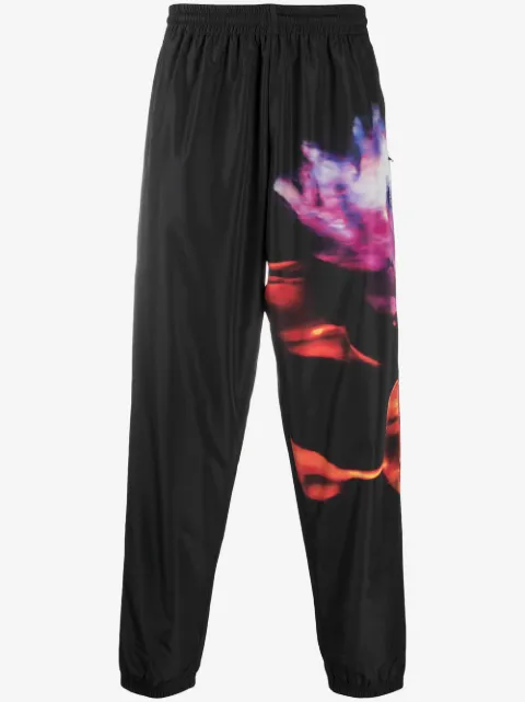 COUNTY OF MILAN pants con estampado floral