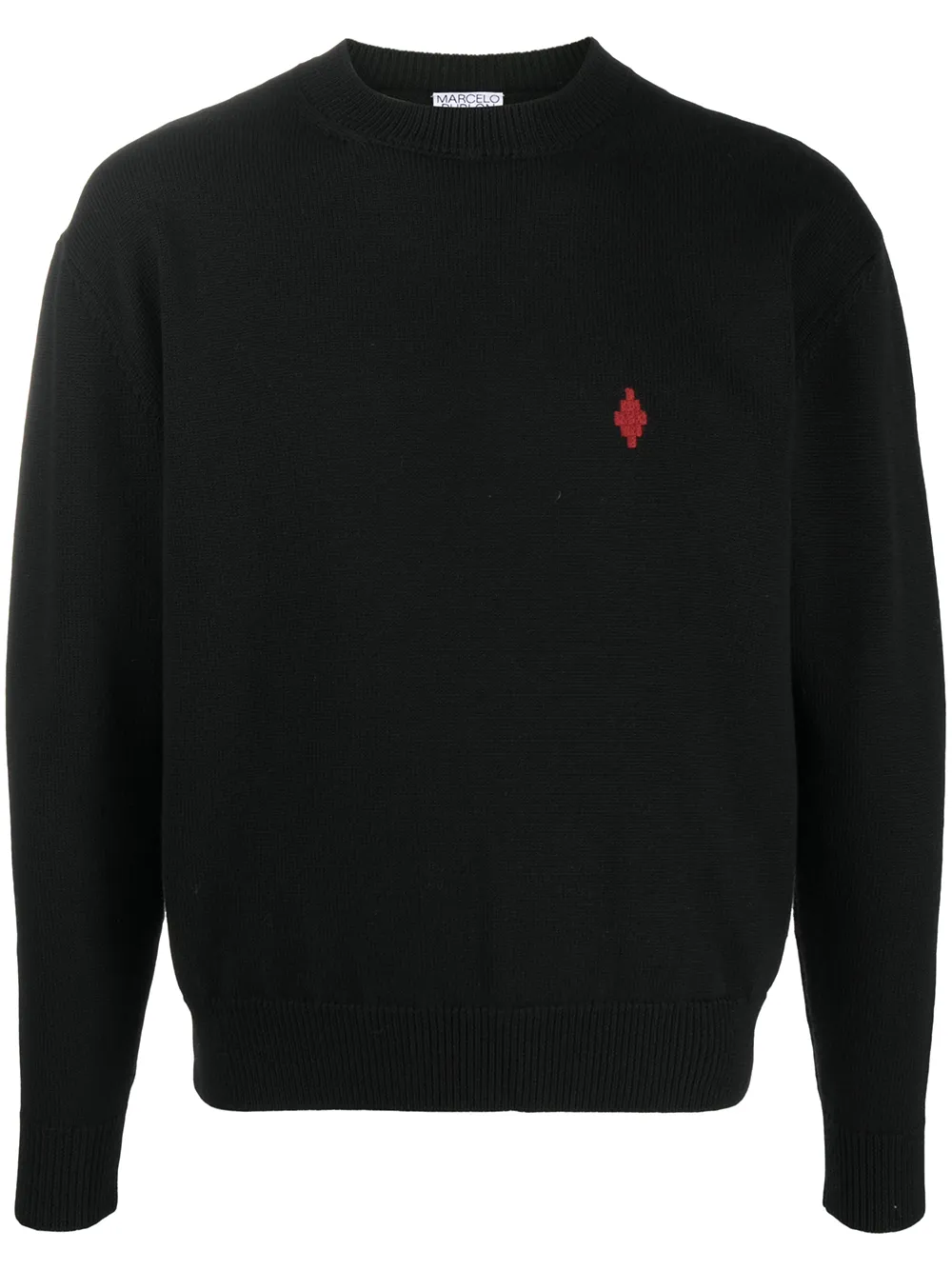 

Marcelo Burlon County of Milan sudadera Rural Cross - Negro