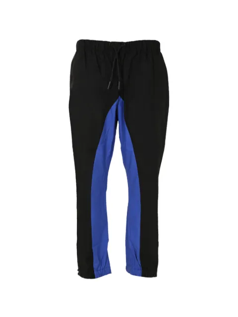 COUNTY OF MILAN pantalon de jogging bicolore
