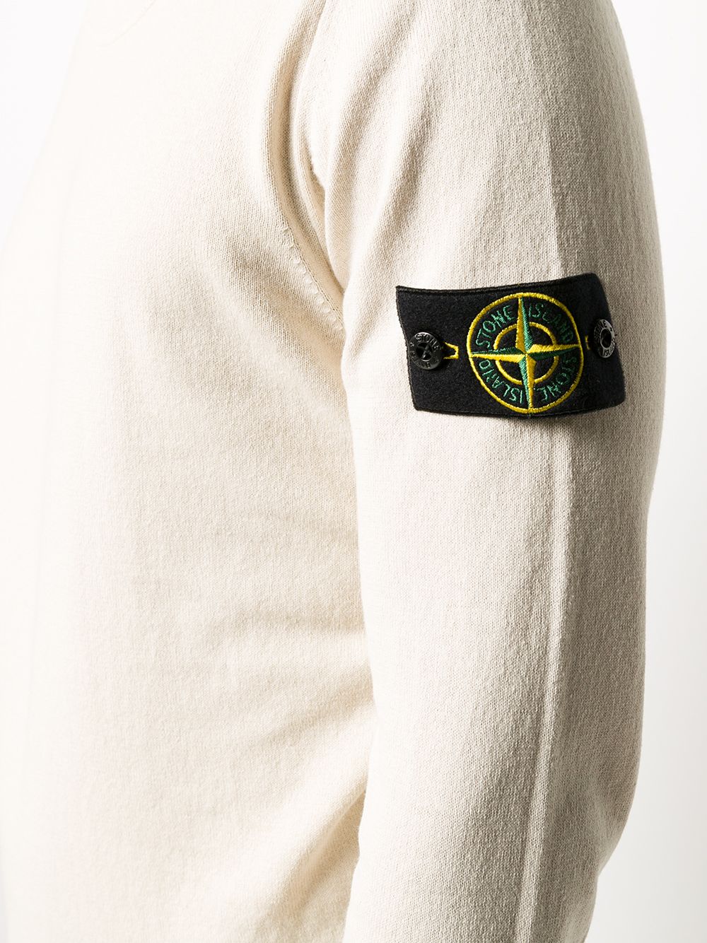 фото Stone island толстовка с нашивкой-логотипом