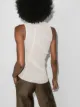 Jil Sander asymmetric ribbed-knit top
