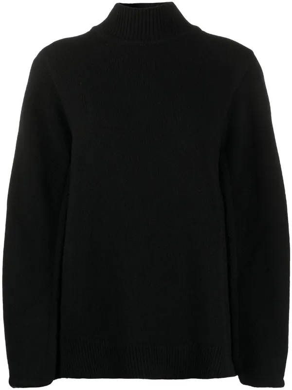Jil Sander fine-knit cape-style jumper 