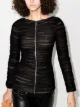 Image 2 of Khaite Vienna crystal-embellished top