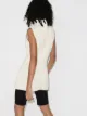 Jil Sander sleeveless ribbed-knit turtleneck knitted top