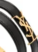 Saint Laurent logo-plaque wraparound bracelet