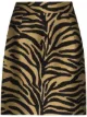 Image 1 of Khaite Eiko zebra-print mini skirt