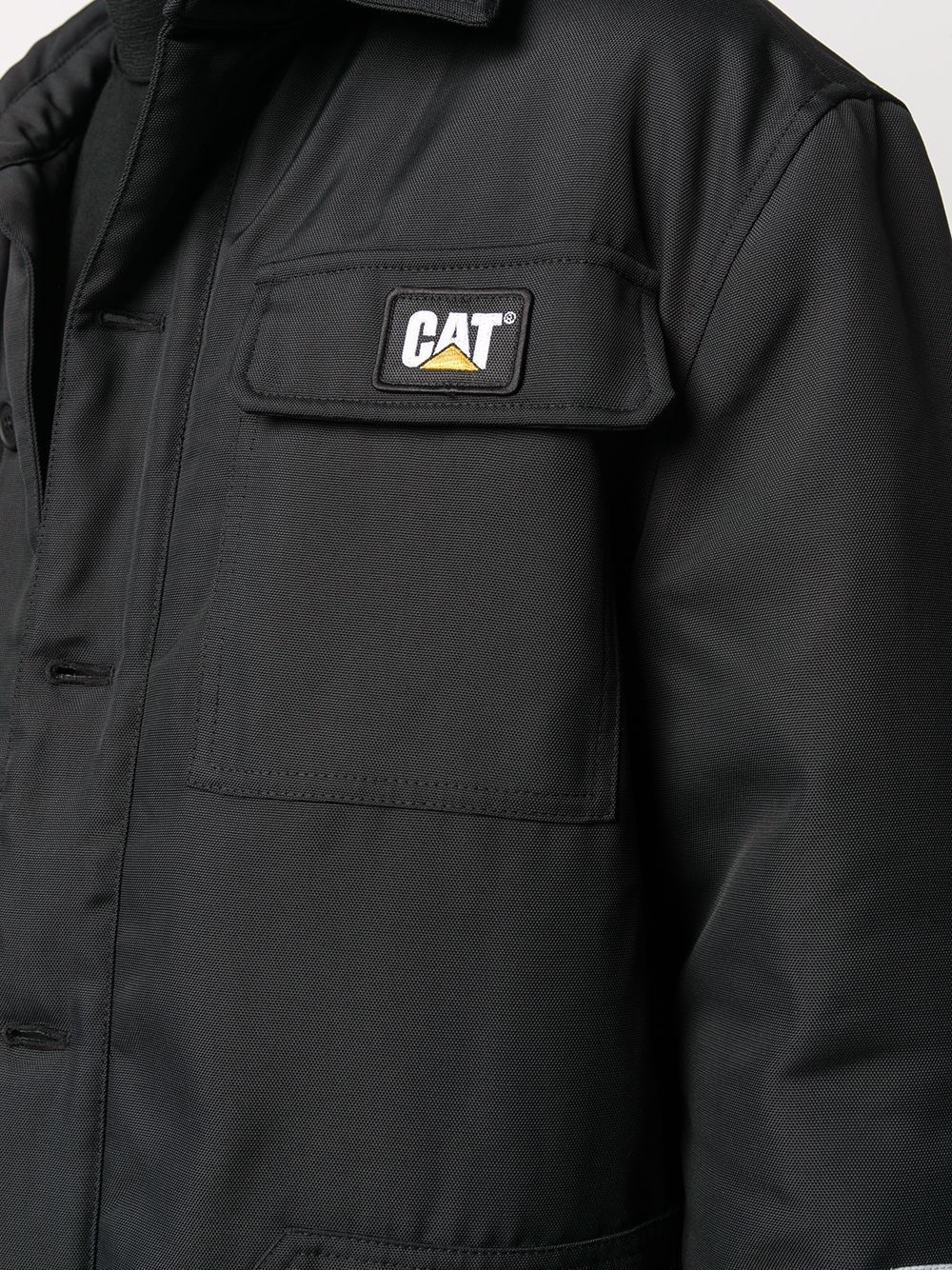 фото Heron preston cat coach jacket black