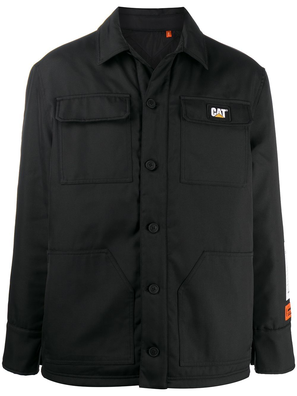 фото Heron preston cat coach jacket black