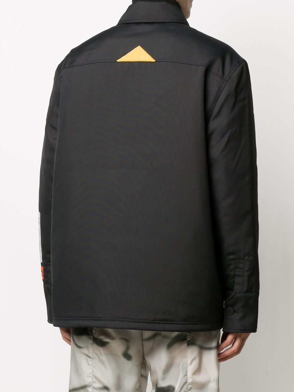 фото Heron preston cat coach jacket black