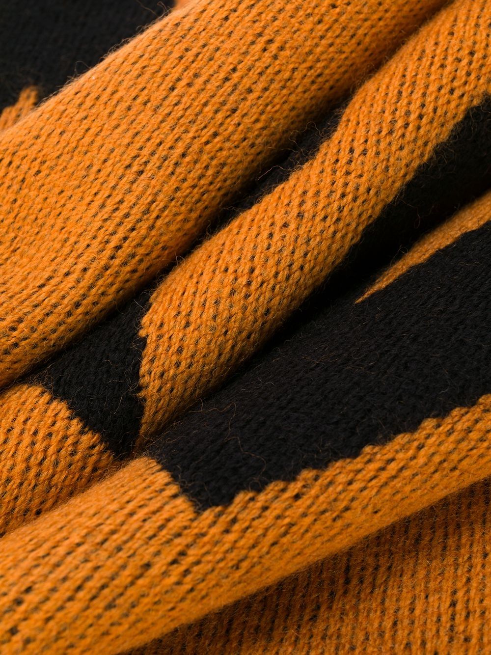 фото Heron preston heron preston jacquard scarf orange blac