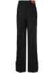 Image 1 of Heron Preston logo-patch tailored trousers