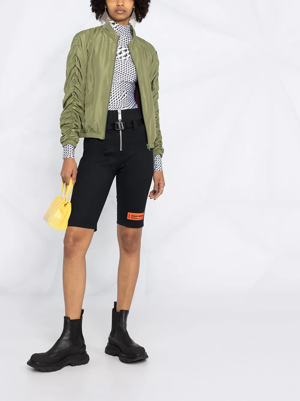 Image 2 of Heron Preston tailored knee-length shorts