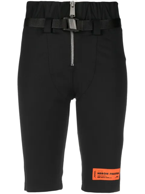 Heron Preston shorts de vestir con tiro alto