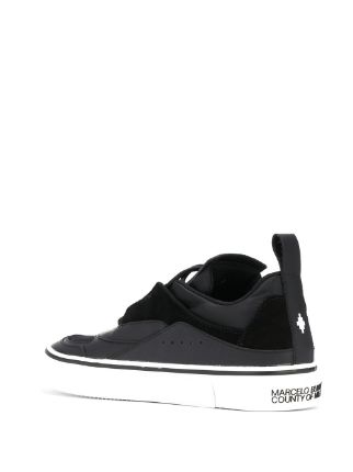 SIDE WINGS VULCANIZED SNEAKER BLACK BLAC展示图