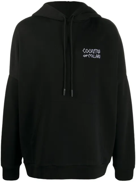 COUNTY OF MILAN Tribe oversize hoodie