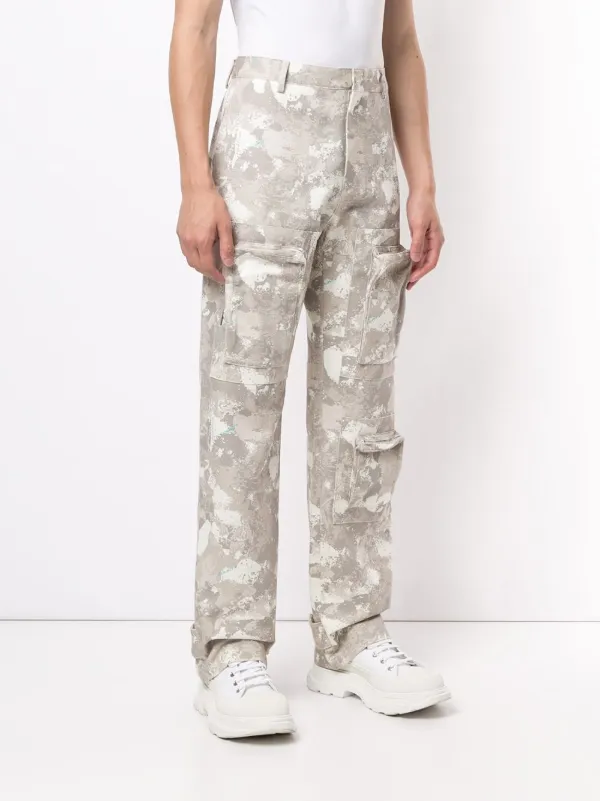 Milan Camouflage Print Trousers - Farfetch