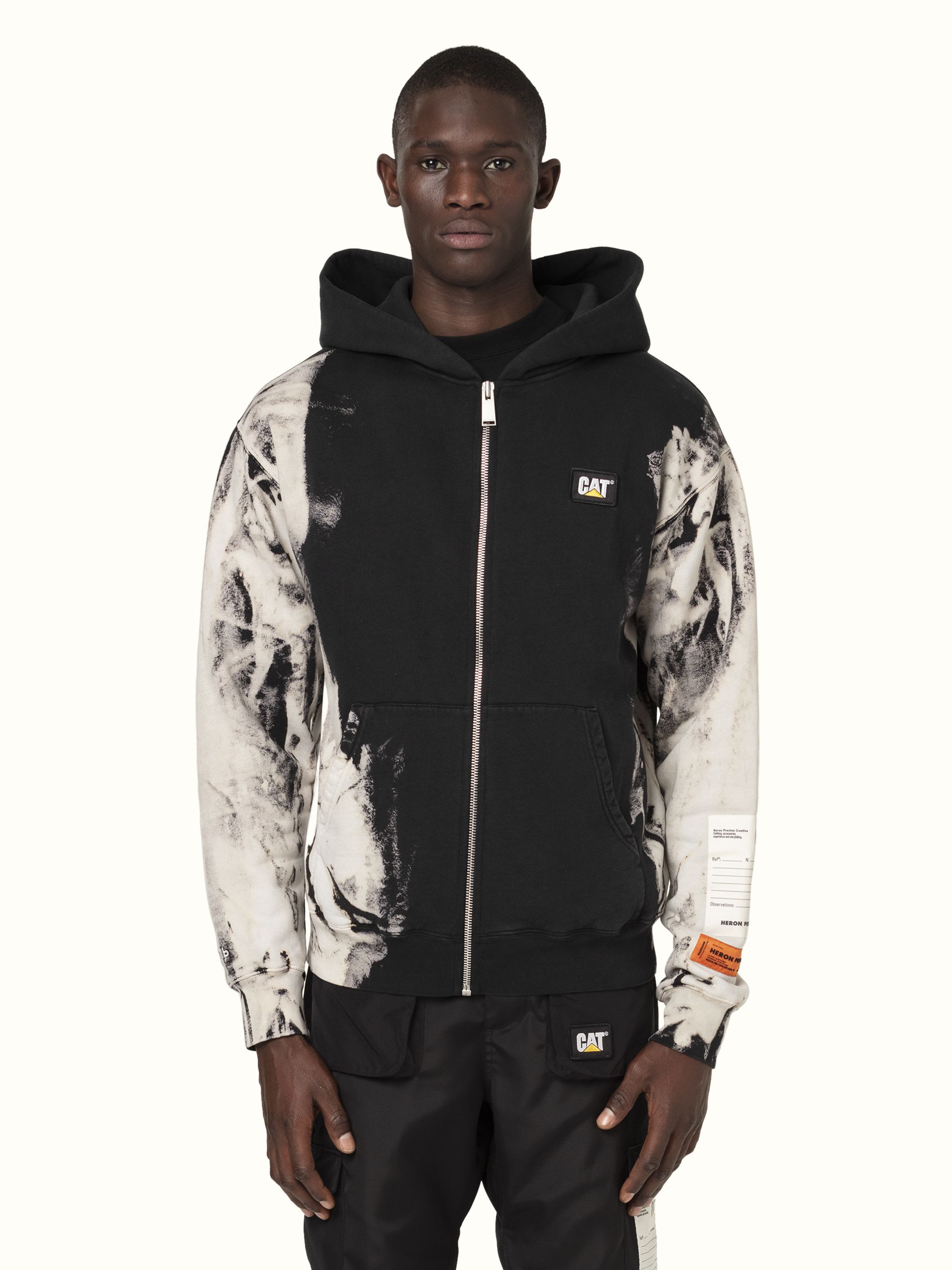 heron preston cat hoodie