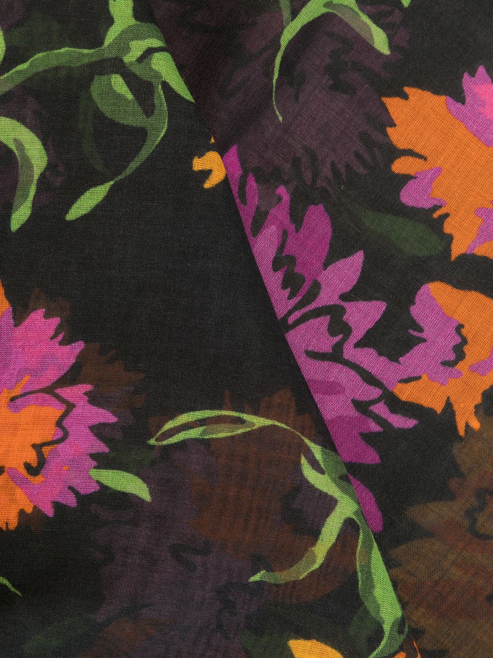 фото Escada платок с цветочным принтом