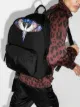 Image 2 of Marcelo Burlon County of Milan Wings logo print backpack