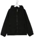 C.P. Company Kids goggle-hood zip-up jacket - Black