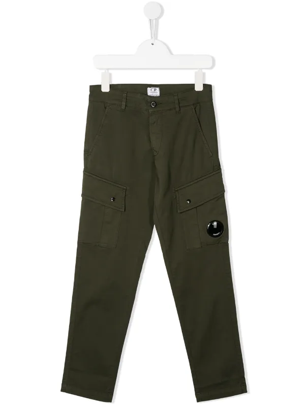 kids green cargo pants