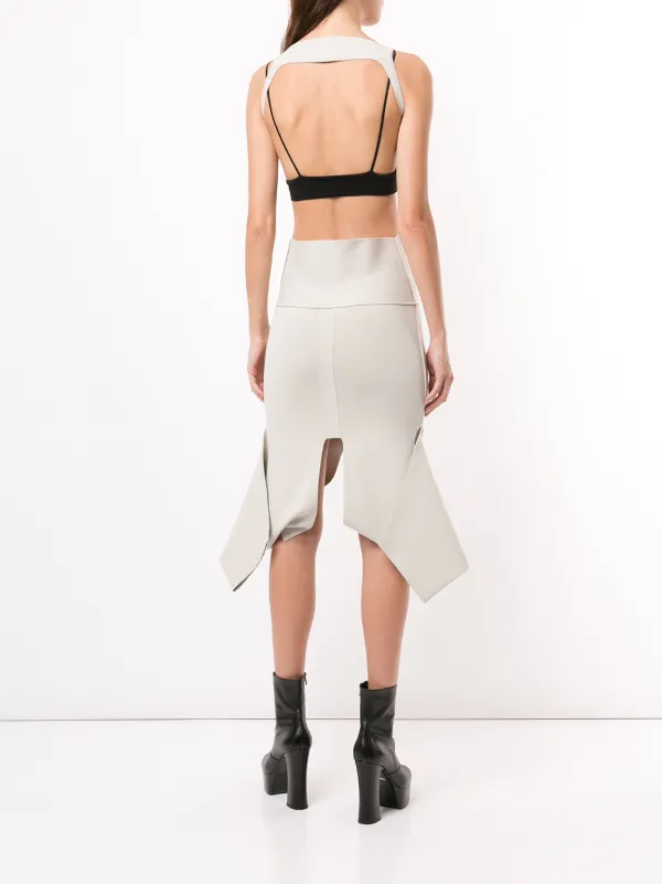 Rick Owens Sling Double Knit Dress | Neutrals | FARFETCH