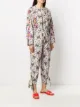 Isabel Marant floral print long-sleeve jumpsuit