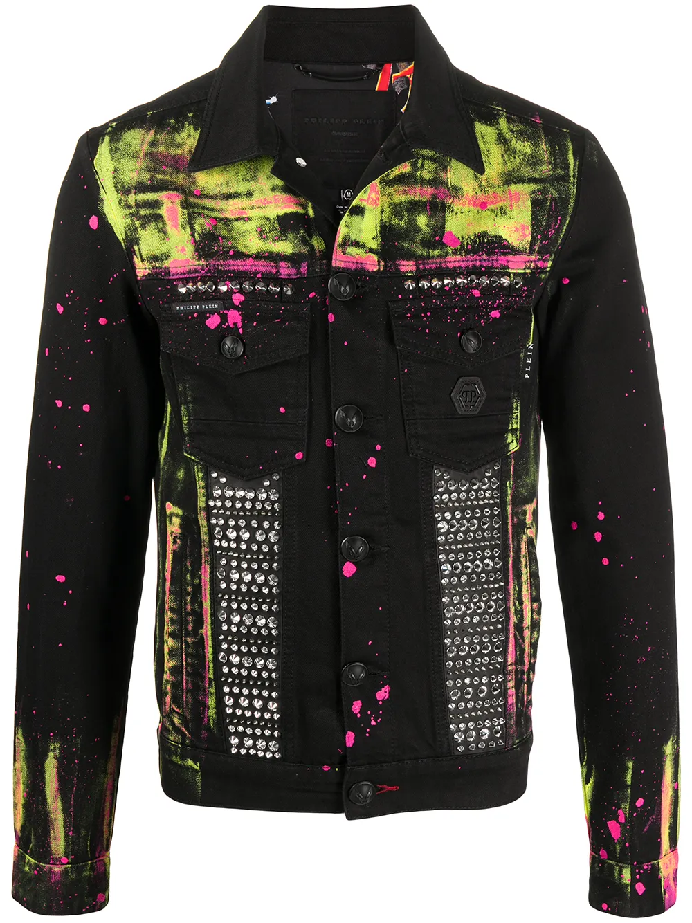 philipp plein jeans jacket