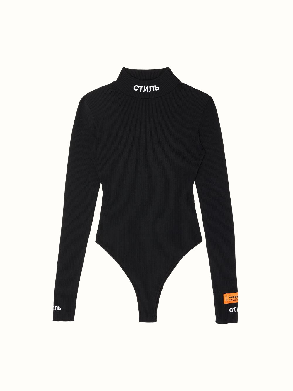 KNIT MOCK BODYSUIT | HERON PRESTON® Official Site