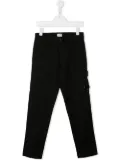 C.P. Company Kids goggle insert cargo trousers - Black