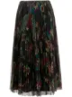 Image 1 of RED Valentino pleated floral-print skirt