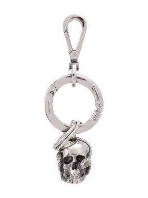 alexander mcqueen skull keyring