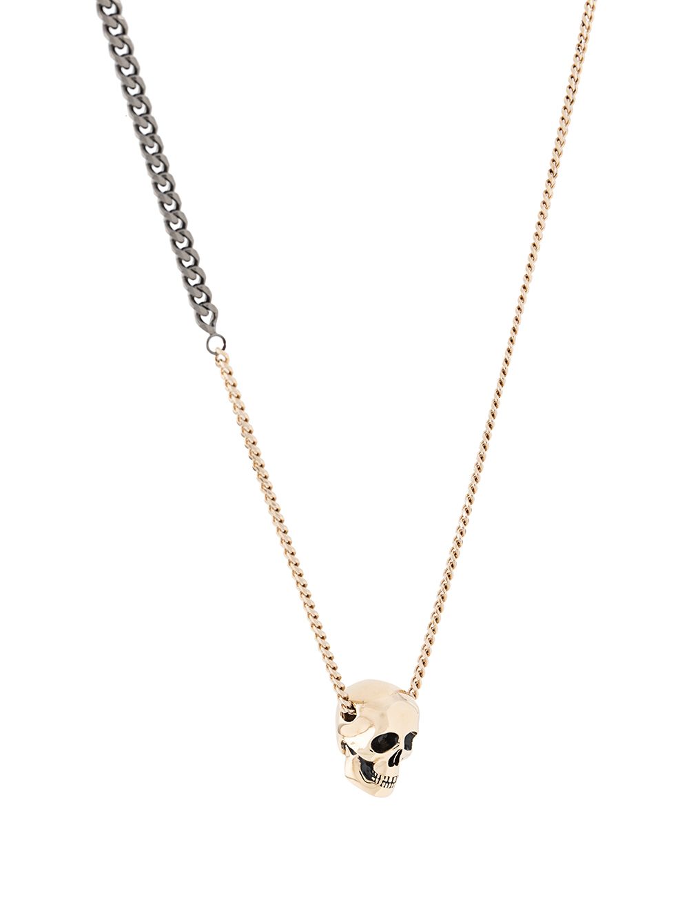 фото Alexander mcqueen колье с подвеской skull