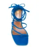 Paris Texas lace-up 65mm sandals