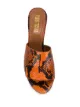 Paris Texas snake-effect print 60mm mules