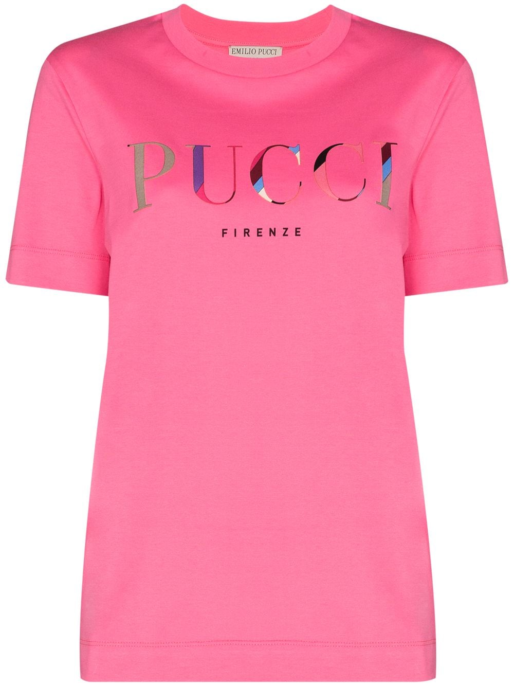 фото Emilio pucci футболка с логотипом