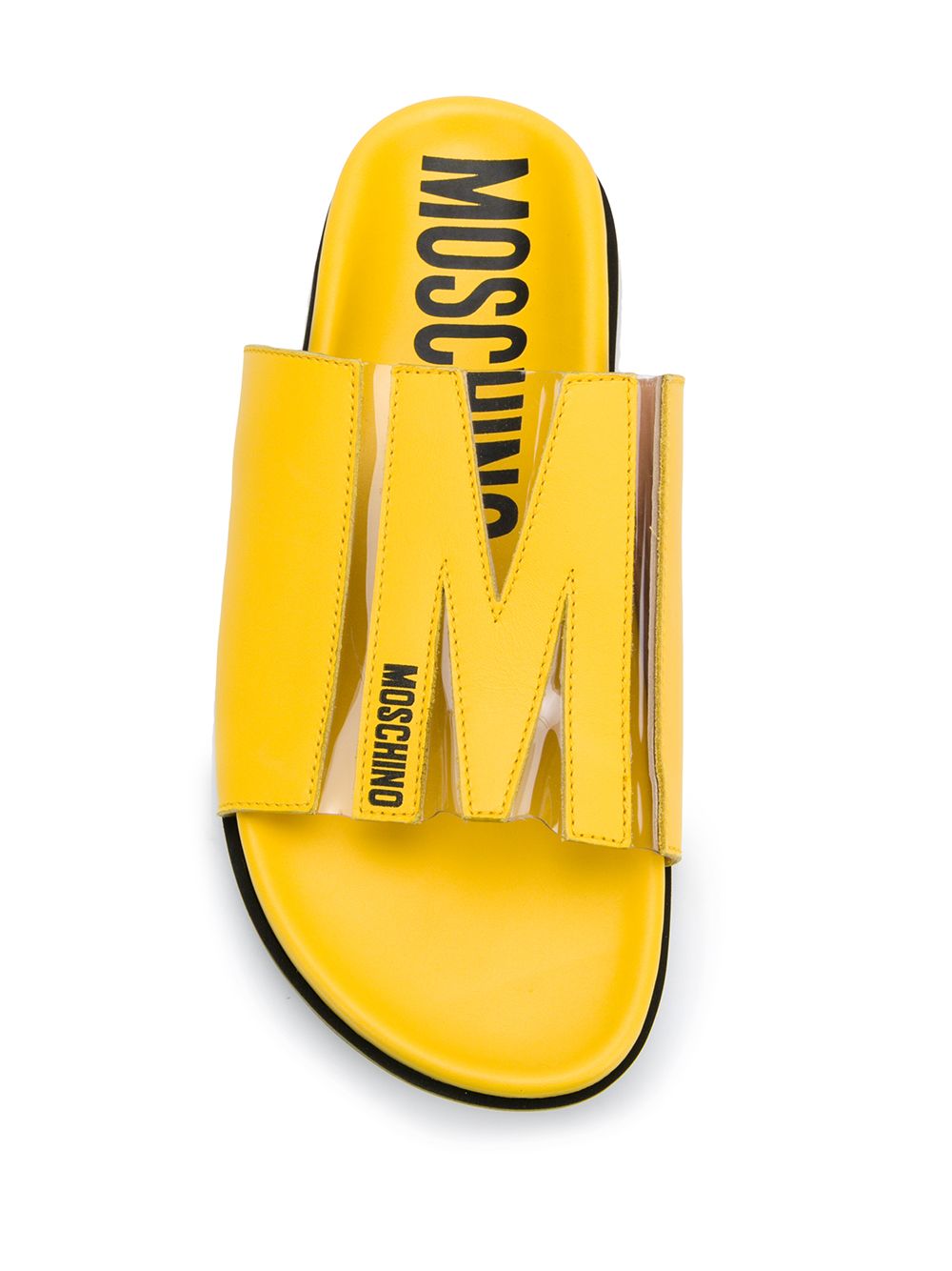фото Moschino шлепанцы с логотипом m