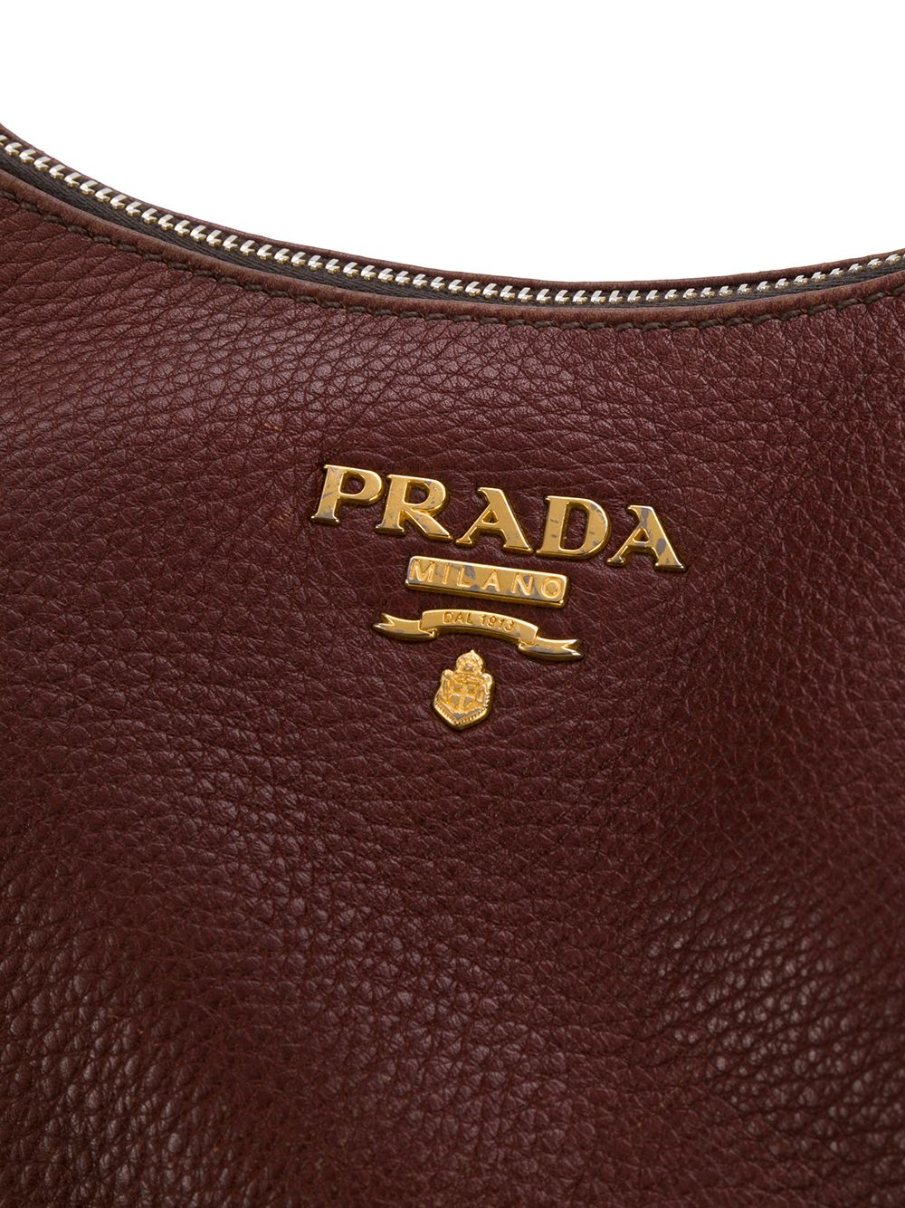 фото Prada pre-owned сумка с металлическим логотипом