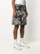 Valentino printed Bermuda shorts