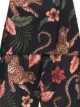 Image 2 of Desmond & Dempsey Soleia leopard-print pyjama set