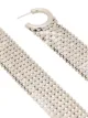 Paco Rabanne Par de brincos Pixel prateado