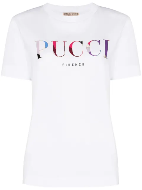 pucci logo t shirt