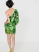Ashish sequin-embellished asymmetric mini dress