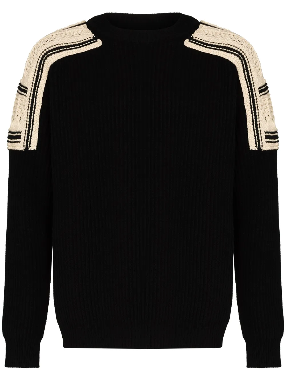 Jil Sander 肩部细节套头衫 | 黑色 | Image 1