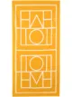 Image 1 of Totême x Browns 50 Biarritz monogram-print beach towel
