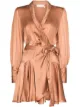 Image 1 of Zimmermann wraparound mini dress