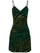 Image 1 of Ashish zebra-stripe sequin-embellished mini dress
