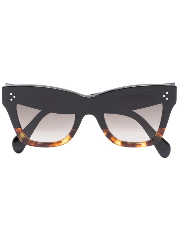 celine oversized cat eye sunglasses