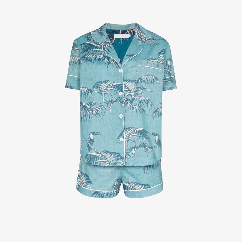 Bocas printed short sleeve pyjama set