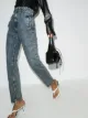 Image 2 of Isabel Marant paper-bag slim-leg jeans